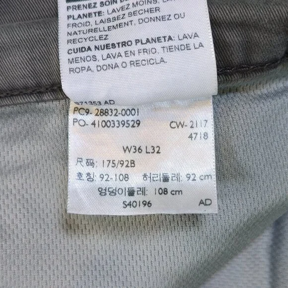 Denizen from Levi's Jeans 216 Skinny Fit - Light Gray W36 - Picture 8 of 8